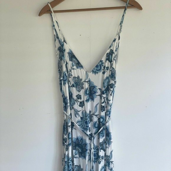 TIGERLILY Aliki Blue Floral Wide Leg Jumpsuit NWT RRP$180 - Picture 14 of 16